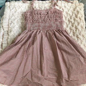 GINGAM DRESS